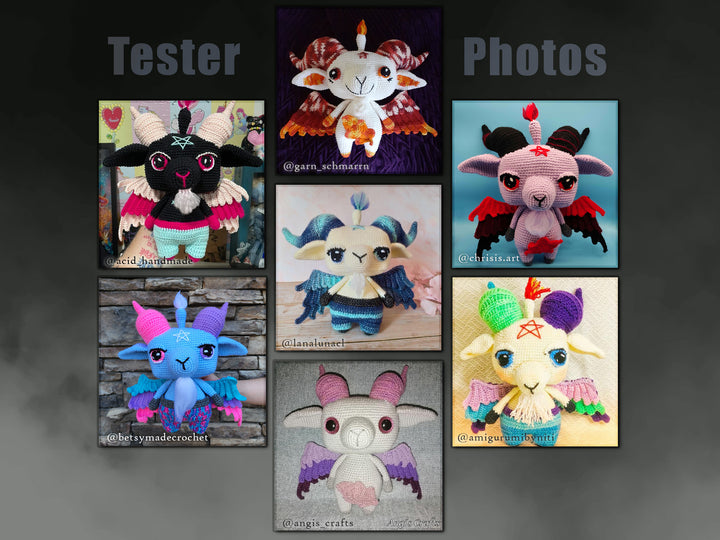 Baphomet • PDF Amigurumi Pattern