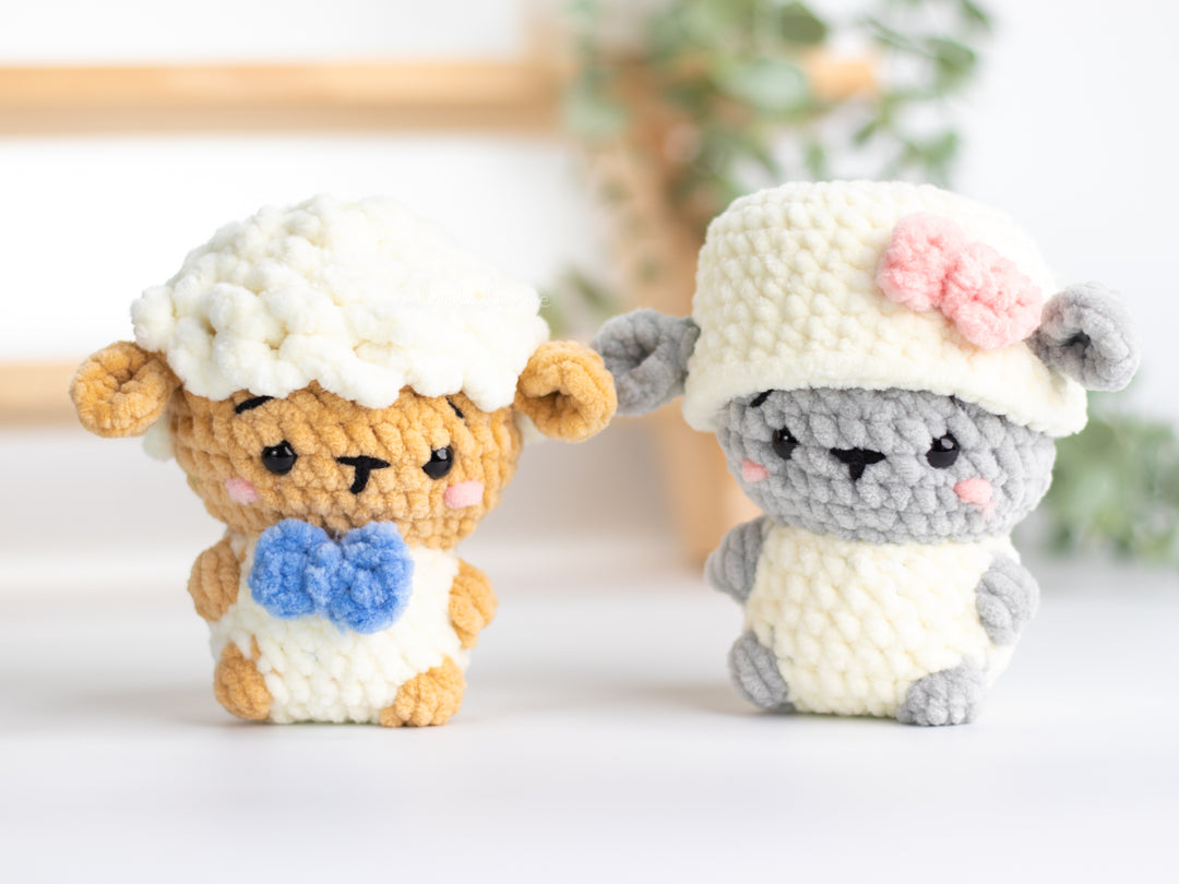 Farm Critters Bundle • PDF Easy No Sew Amigurumi Pattern