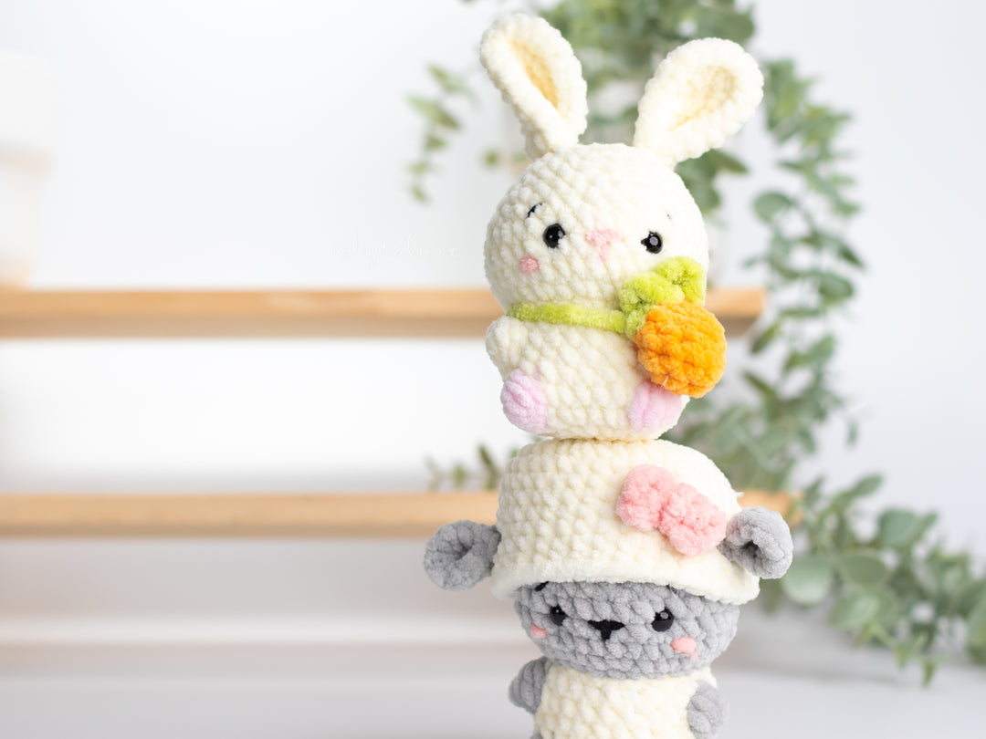 Farm Critters Bundle • PDF Easy No Sew Amigurumi Pattern