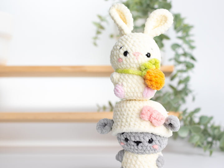 Farm Critters Bundle • PDF Easy No Sew Amigurumi Pattern