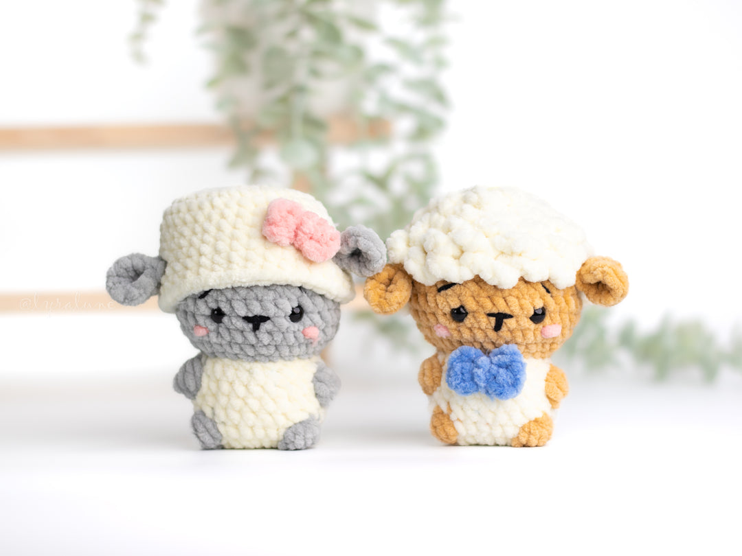 Farm Critters Bundle • PDF Easy No Sew Amigurumi Pattern