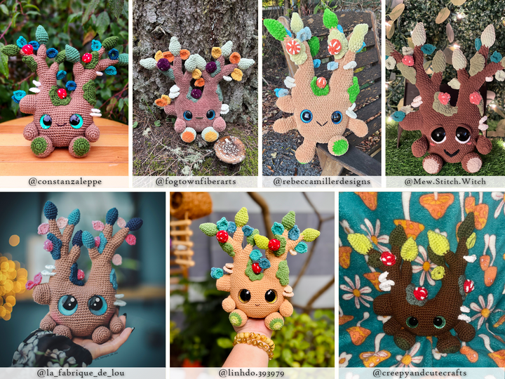 Baby Earth Elemental • PDF Amigurumi Pattern