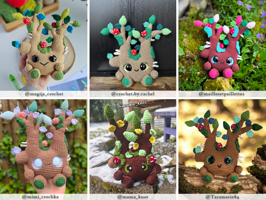 Baby Earth Elemental • PDF Amigurumi Pattern