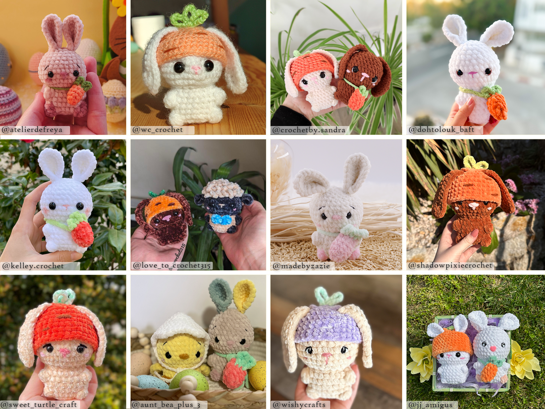 Farm Critters Bundle • PDF Easy No Sew Amigurumi Pattern
