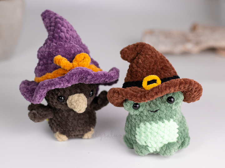 Witchling Familiars • PDF Easy Low Sew Amigurumi Pattern
