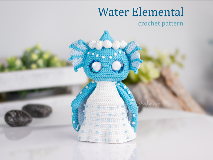 Water Elemental • PDF Amigurumi Pattern