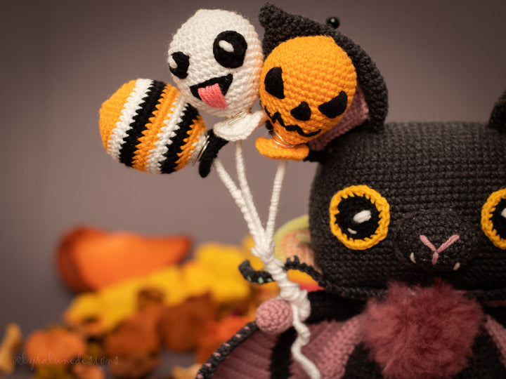 Shadow the Halloween Bat • PDF Amigurumi Pattern