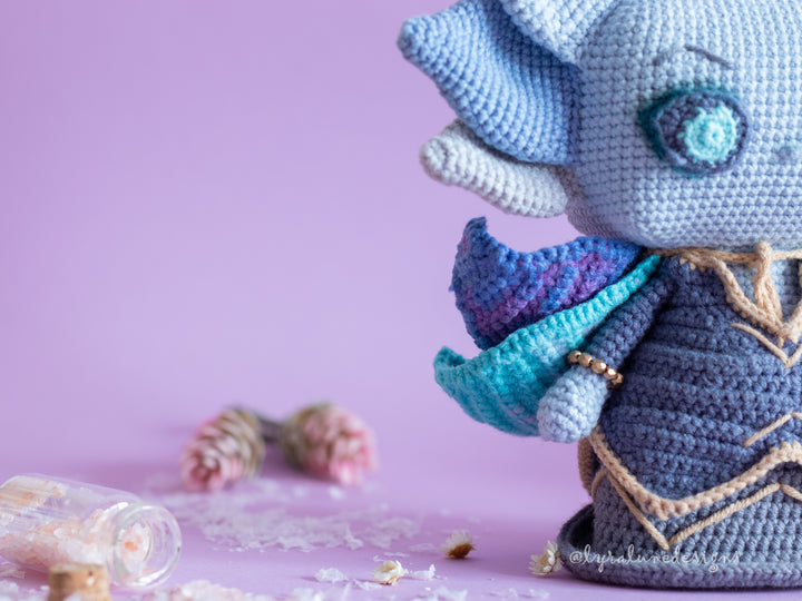 Nix the Winter Fae • PDF Amigurumi Pattern
