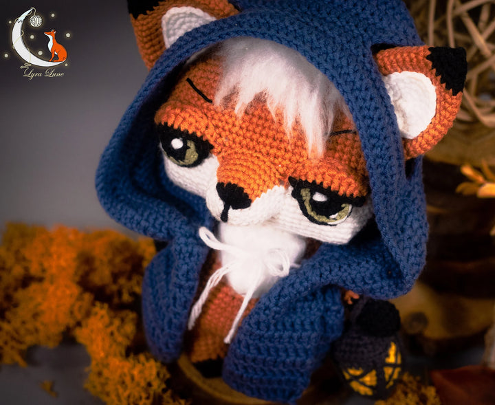Amber the Fox • PDF Amigurumi Pattern