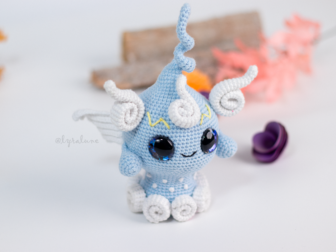 Baby Air Elemental • PDF Amigurumi Pattern