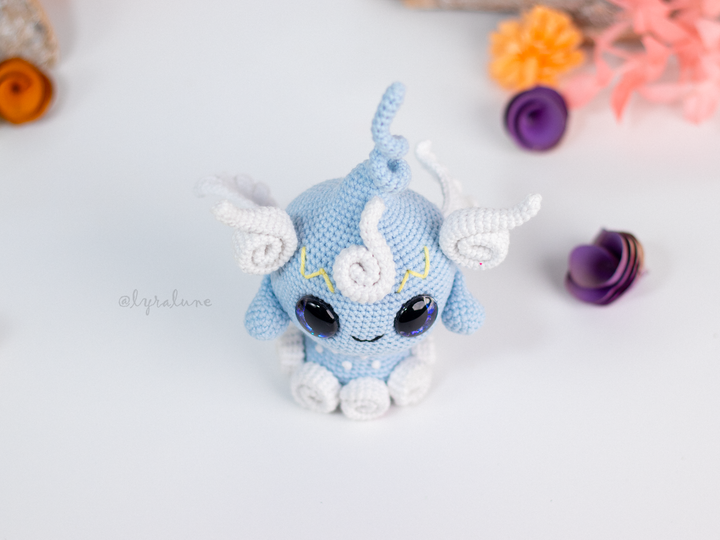 Baby Air Elemental • PDF Amigurumi Pattern