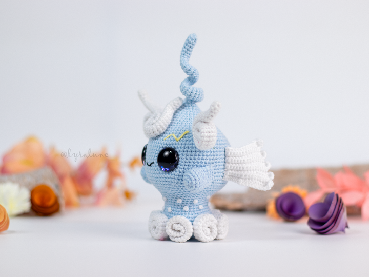 Baby Air Elemental • PDF Amigurumi Pattern