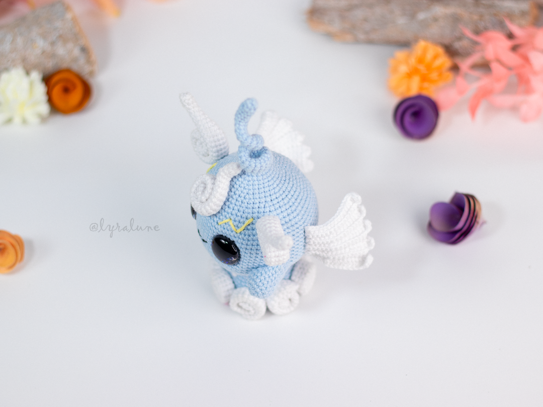 Baby Air Elemental • PDF Amigurumi Pattern