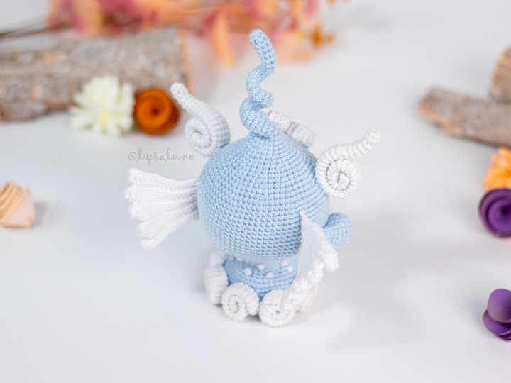 Baby Air Elemental • PDF Amigurumi Pattern