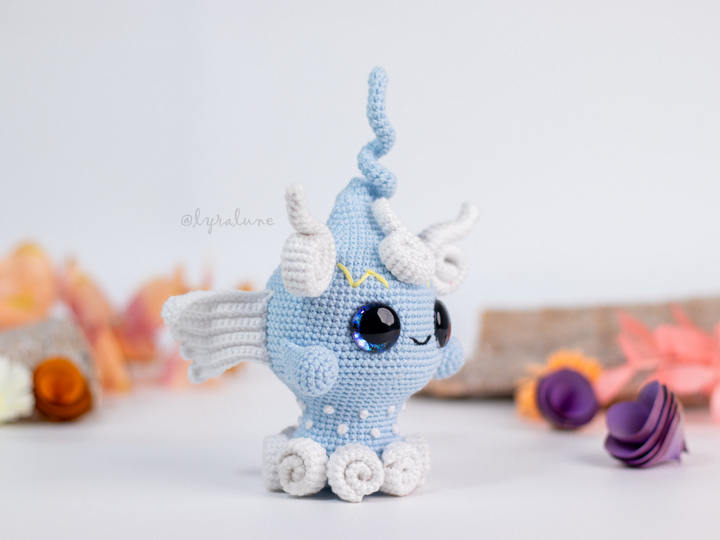 Baby Air Elemental • PDF Amigurumi Pattern