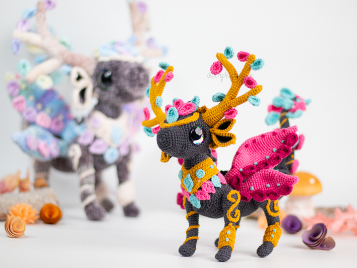 Aveline the Sylvan Dragon • PDF Amigurumi Pattern