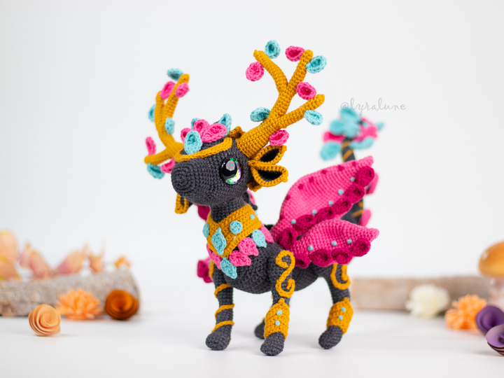 Aveline the Sylvan Dragon • PDF Amigurumi Pattern