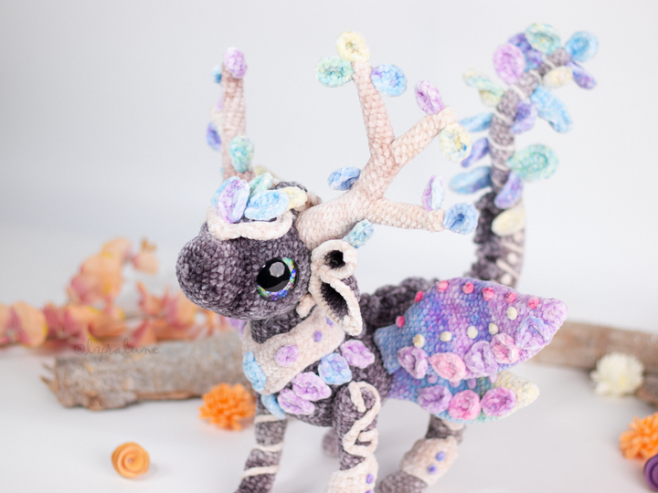 Aveline the Sylvan Dragon • PDF Amigurumi Pattern