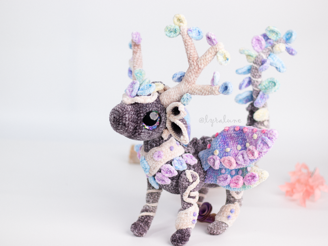 Aveline the Sylvan Dragon • PDF Amigurumi Pattern