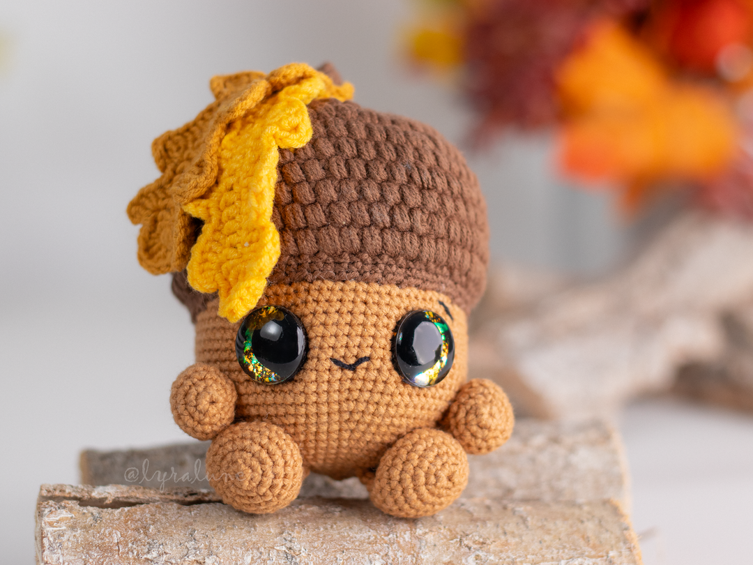 Autumn Mushrooms • PDF Amigurumi Pattern