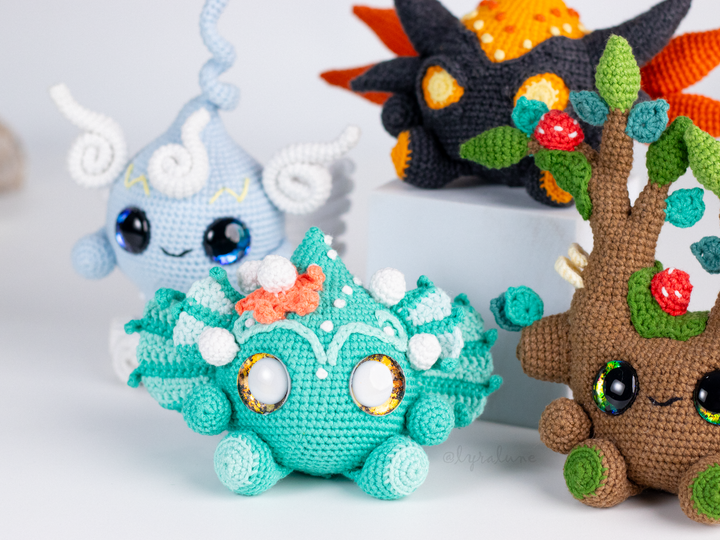 Baby Elementals Bundle • PDF Amigurumi Pattern