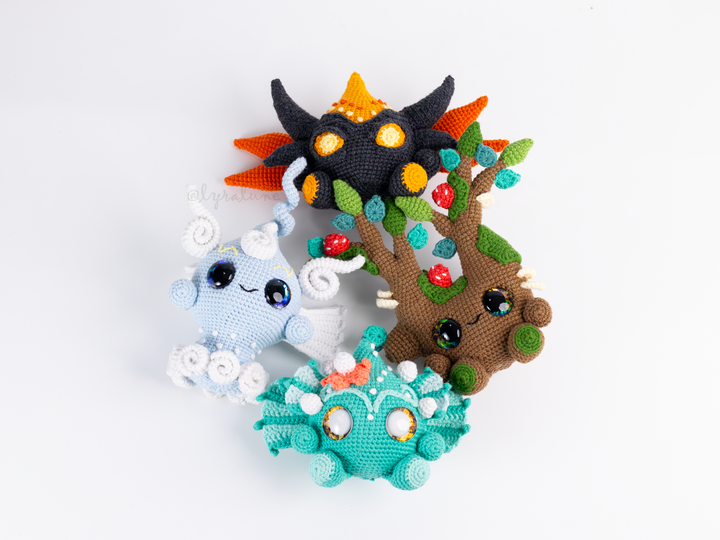 Baby Elementals Bundle • PDF Amigurumi Pattern