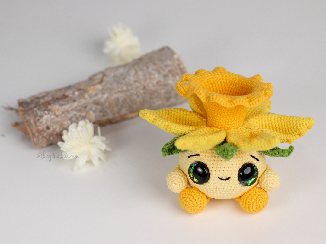 Flower Mushrooms • PDF Amigurumi Pattern