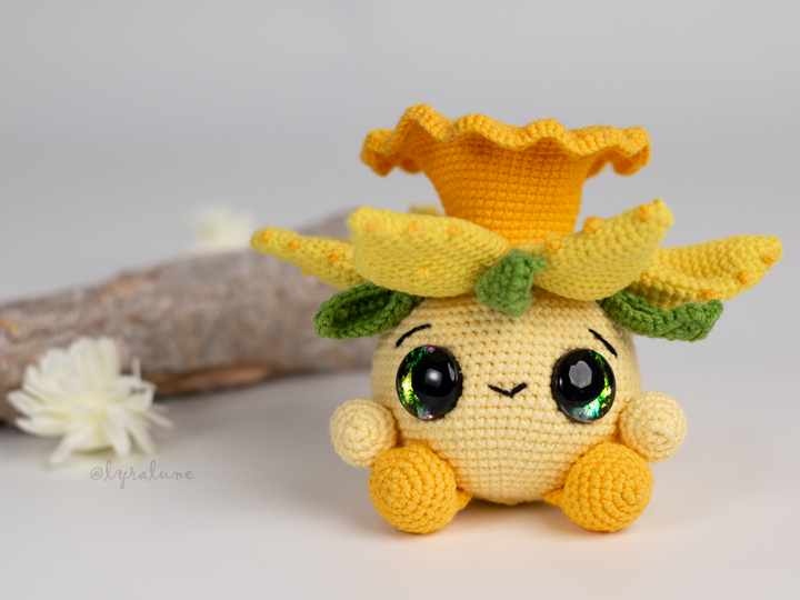 Flower Mushrooms • PDF Amigurumi Pattern