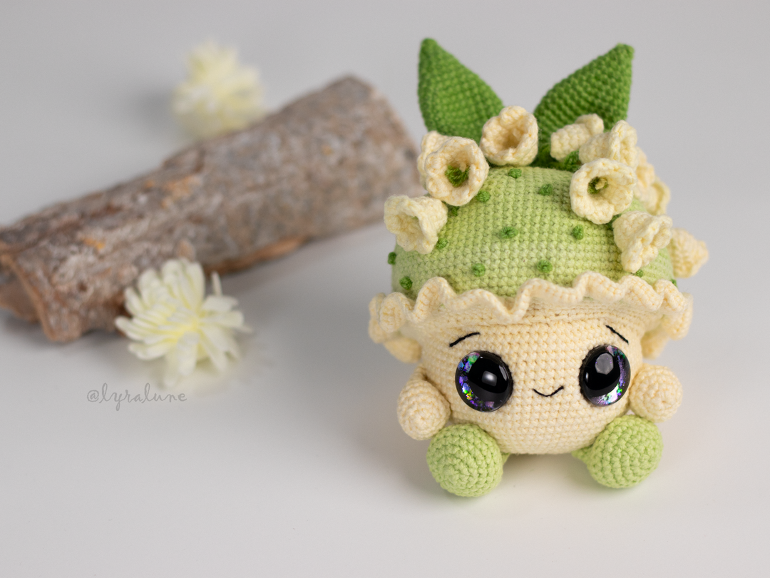 Flower Mushrooms • PDF Amigurumi Pattern