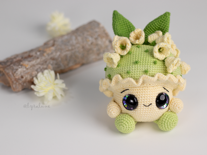 Flower Mushrooms • PDF Amigurumi Pattern