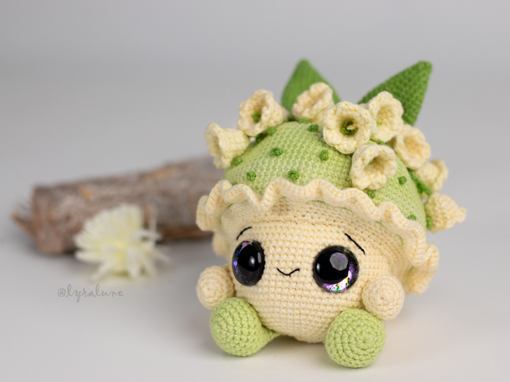 Flower Mushrooms • PDF Amigurumi Pattern