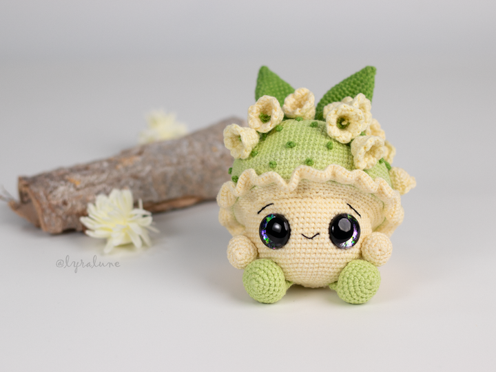 Flower Mushrooms • PDF Amigurumi Pattern