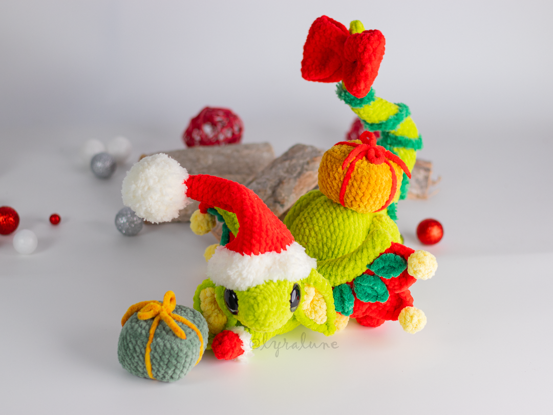 Elfish Dragon • PDF Easy Amigurumi Pattern
