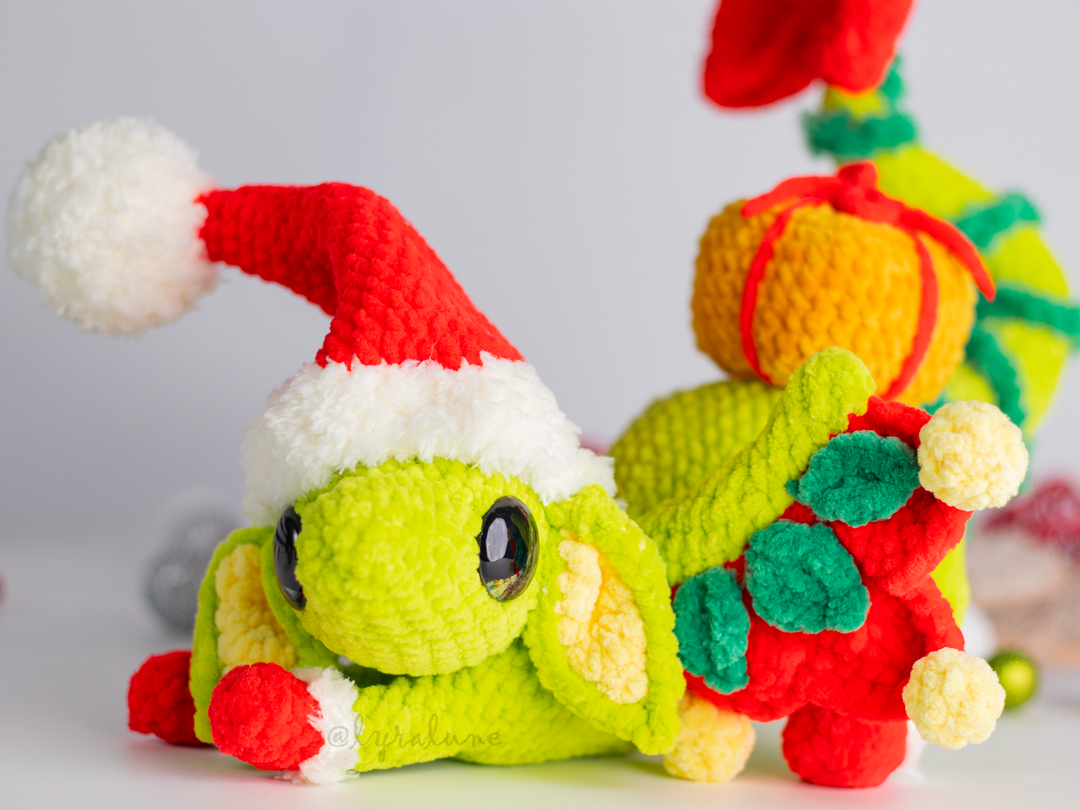 Elfish Dragon • PDF Easy Amigurumi Pattern