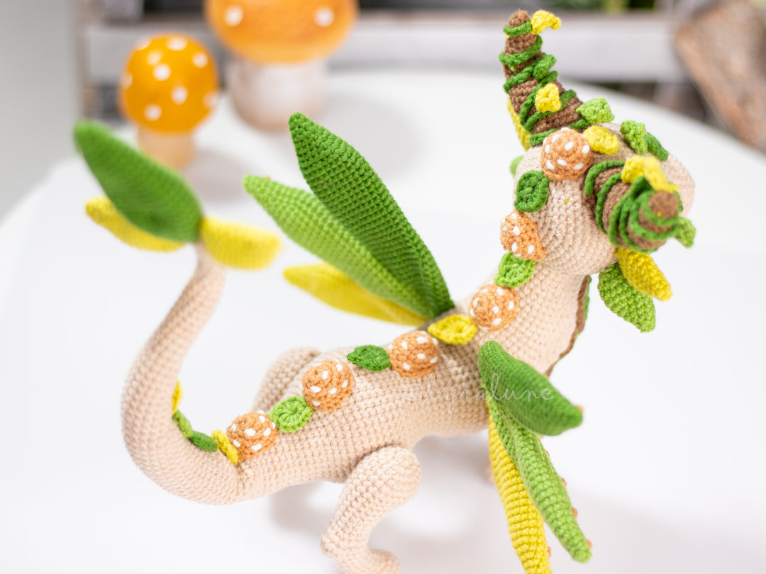 Rayna the Forest Dragon • PDF Amigurumi Pattern