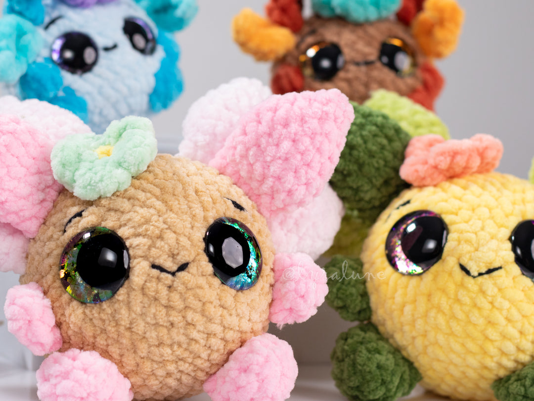 Forest Spirits • PDF Easy Low Sew Amigurumi Pattern