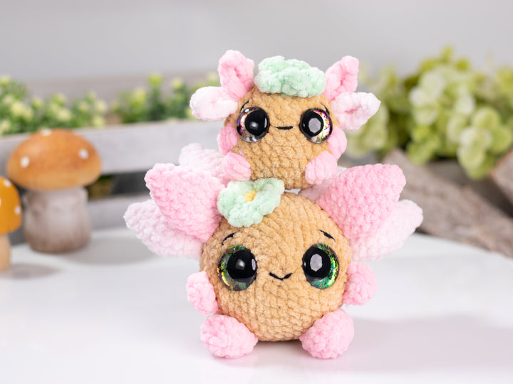 Forest Spirits • PDF Easy Low Sew Amigurumi Pattern