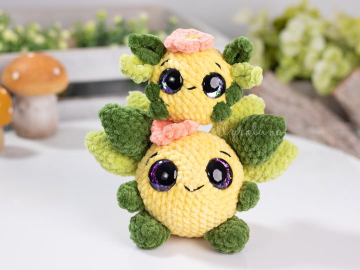 Forest Spirits • PDF Easy Low Sew Amigurumi Pattern