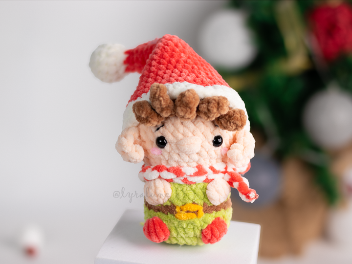 Christmas Minis Bundle • PDF Easy Low Sew Amigurumi Pattern