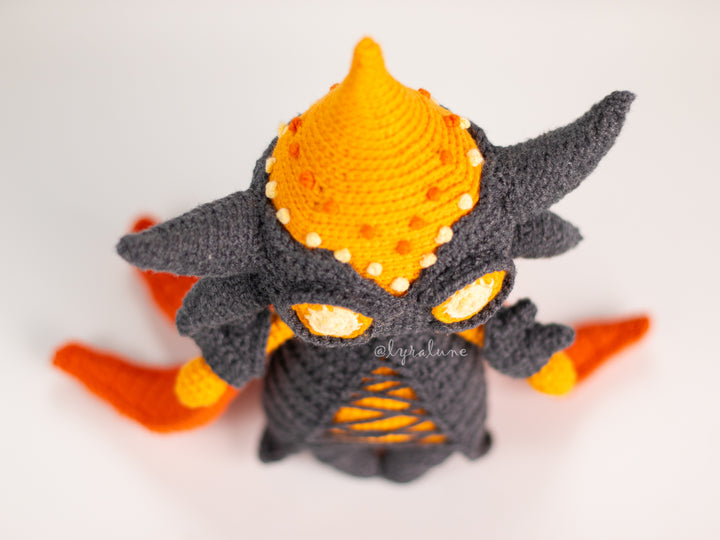 Fire Elemental • PDF Amigurumi Pattern