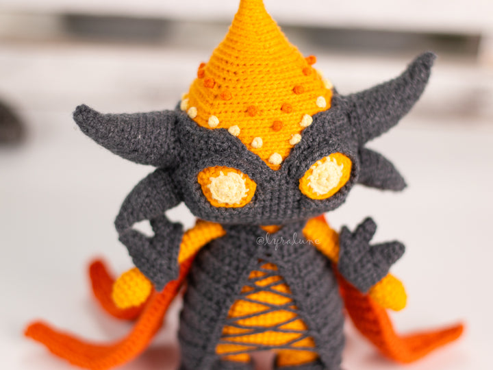 Fire Elemental • PDF Amigurumi Pattern