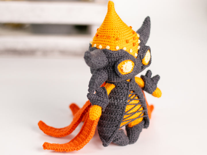 Fire Elemental • PDF Amigurumi Pattern