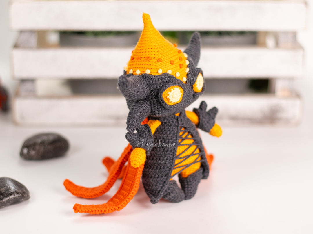 Fire Elemental • PDF Amigurumi Pattern