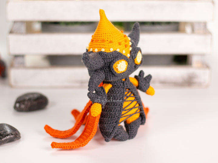 Fire Elemental • PDF Amigurumi Pattern