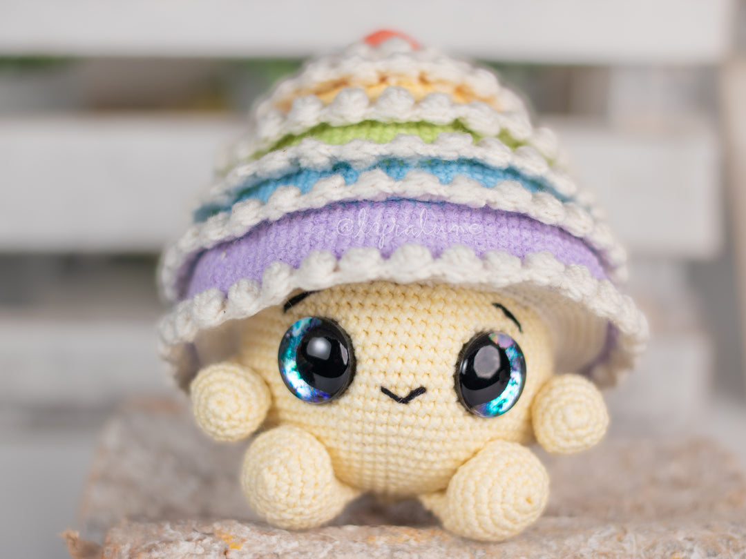 Rainbow Mushrooms • PDF Amigurumi Pattern