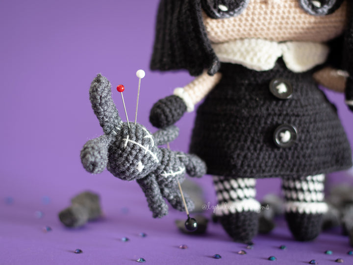 Luna the Gothic Doll • PDF Amigurumi Pattern