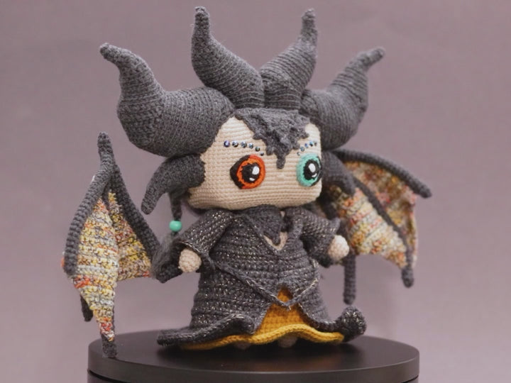 Lilith the Demon • PDF Amigurumi Pattern