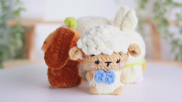 Farm Critters Bundle • PDF Easy No Sew Amigurumi Pattern