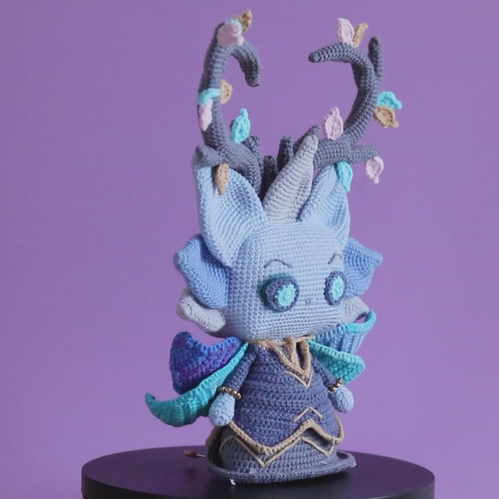 Nix the Winter Fae • PDF Amigurumi Pattern