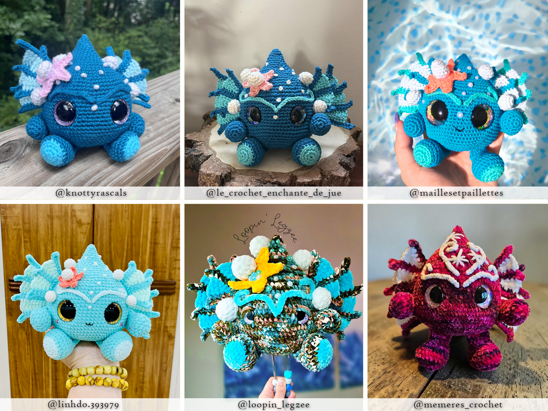 Baby Elementals Bundle • PDF Amigurumi Pattern